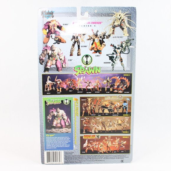 Mcfarlane Spawn Cy-Gor Gold Variant Missile Shooting Shoulder Vinyl Figurine - Picture 8 of 8